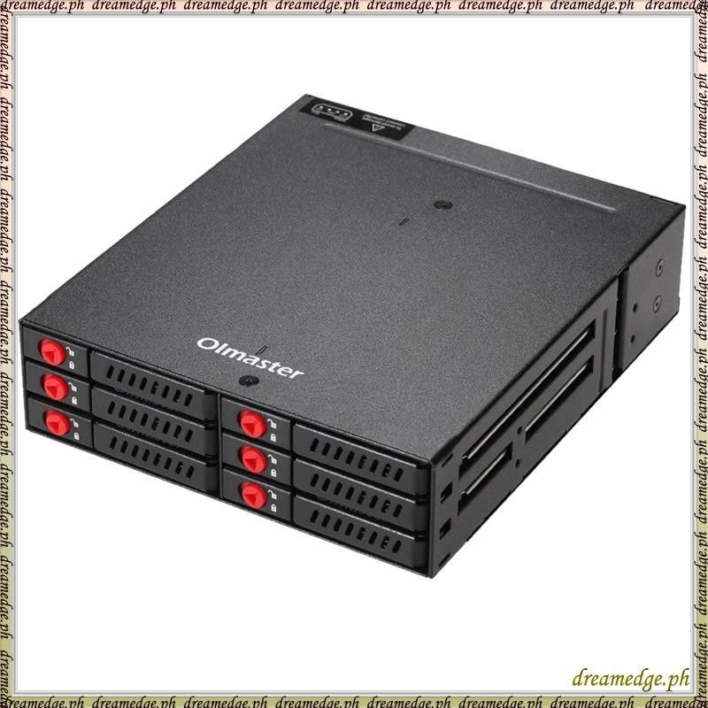 [SKG] 6-Bay 2.5 นิ้ว SATA SSD HDD Enclosure Mobile Rack/Enclosure Hard Disk Enclosure Rack Data Stor