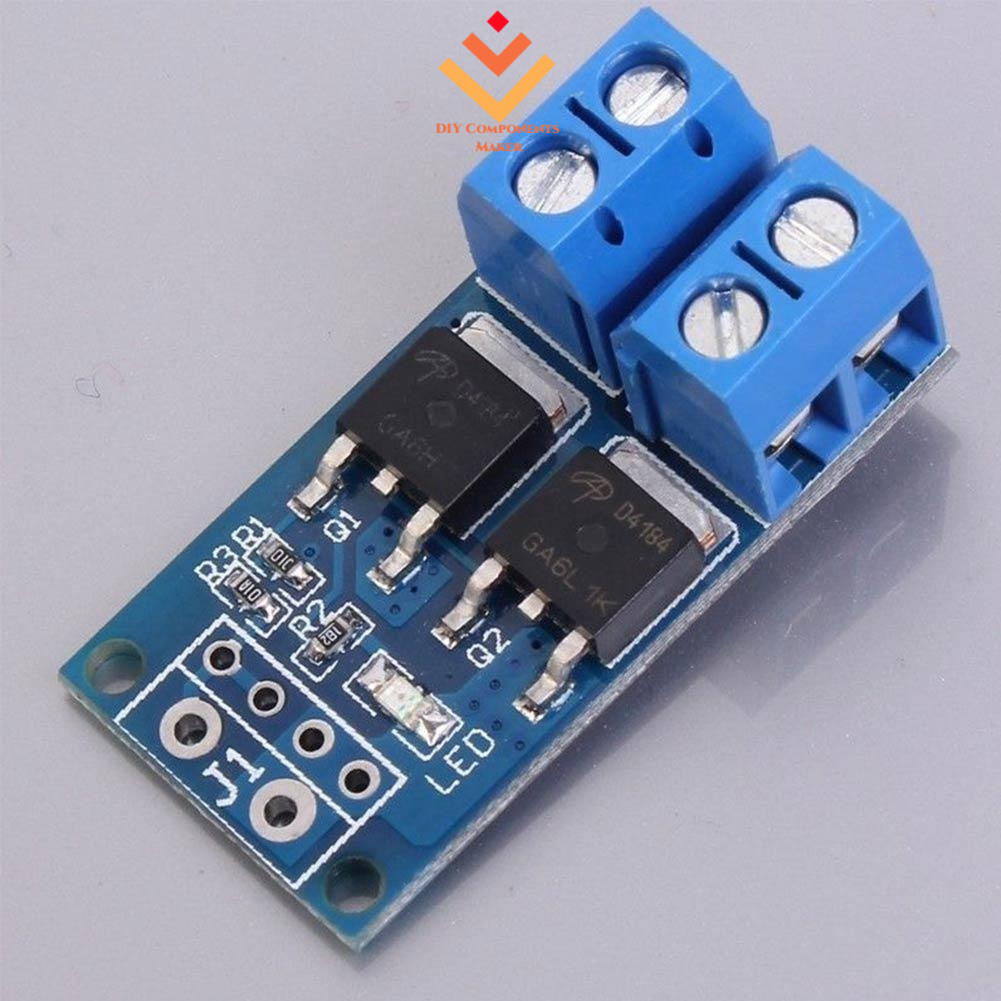 โมดูลสวิตช์ควบคุมมอสเฟต 15A 400W PWM