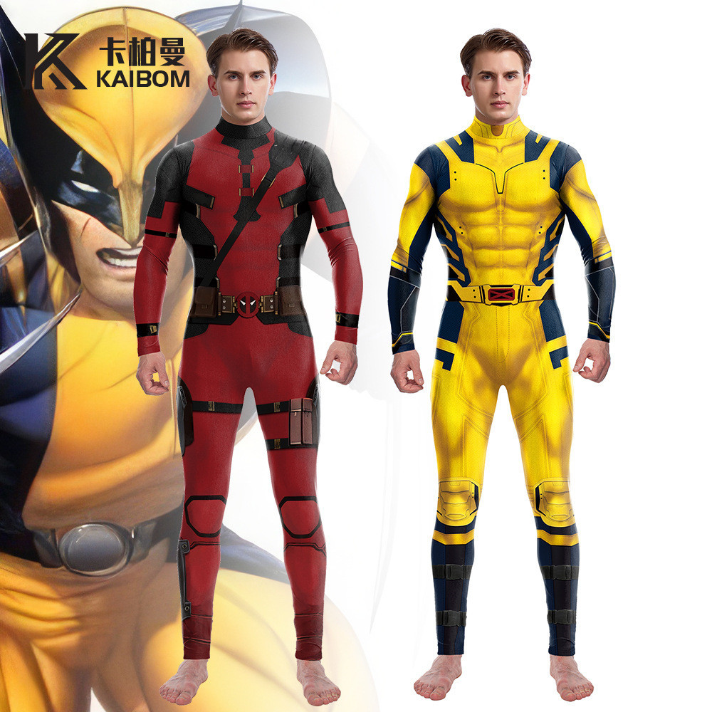 [พร้อมส่ง] ชุดจั๊มสูทคอสเพลย์ Deadpool Wasp ดิจิทัล ทรงสลิมฟิต แฟชั่นฤดูใบไม้ผลิ 2024ผลิตภัณฑ์ใหม่สำหรับผู้ใหญ่และเด็ก