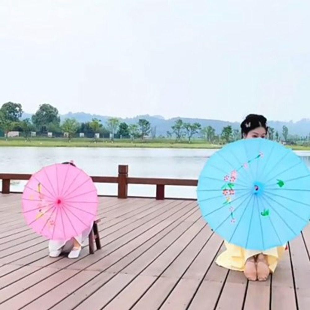 กาซี75 ร่มกระดาษน้ํามัน, ร่มตกแต่งเด็กสไตล์จีนโบราณ 10 สี, ตกแต่งร่มประสิทธิภาพการเต้นรํา - รูปที่ 6