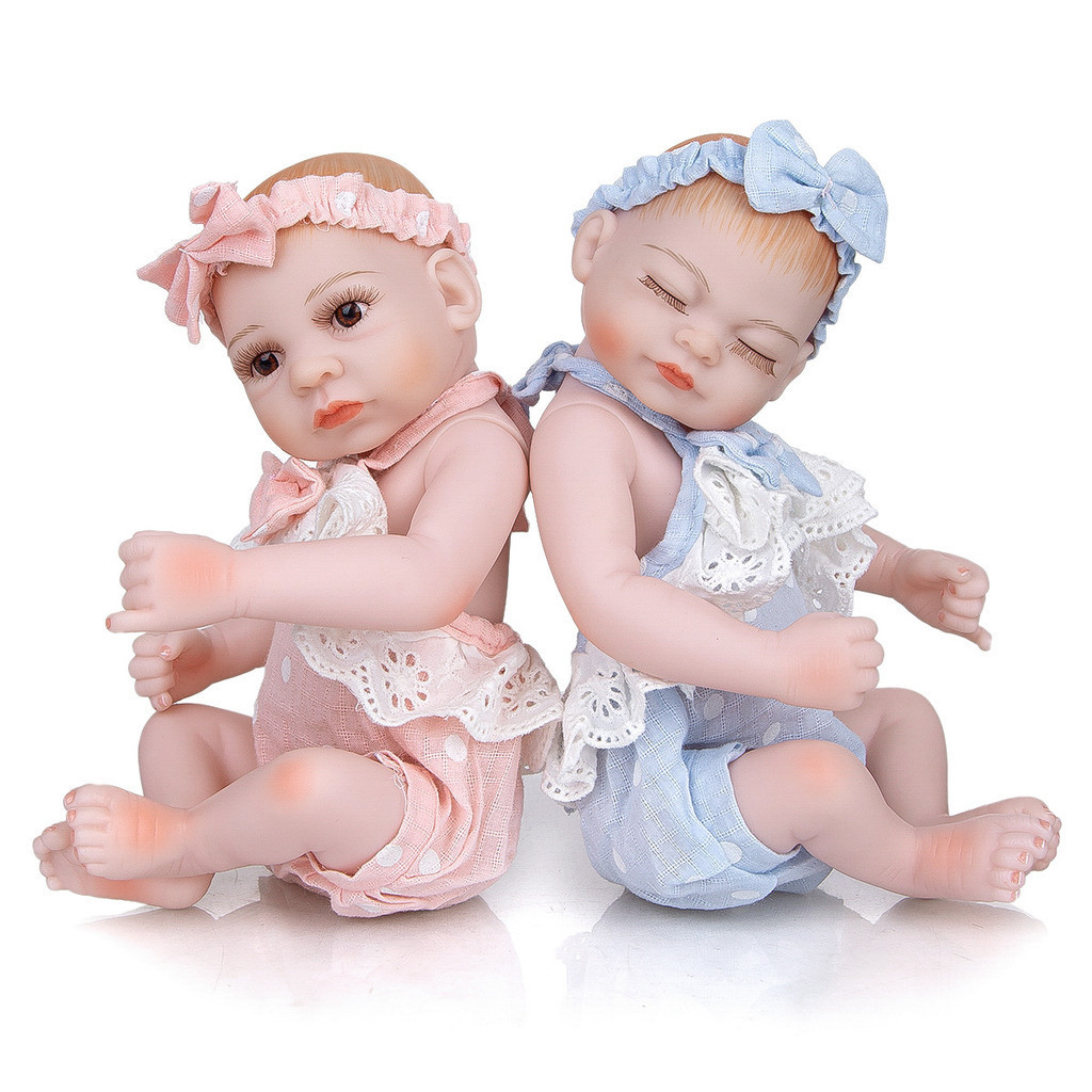 Skkeiumi ตุ๊กตาเด็กทารกแรกเกิด ซิลิโคนจําลอง 26 ซม.