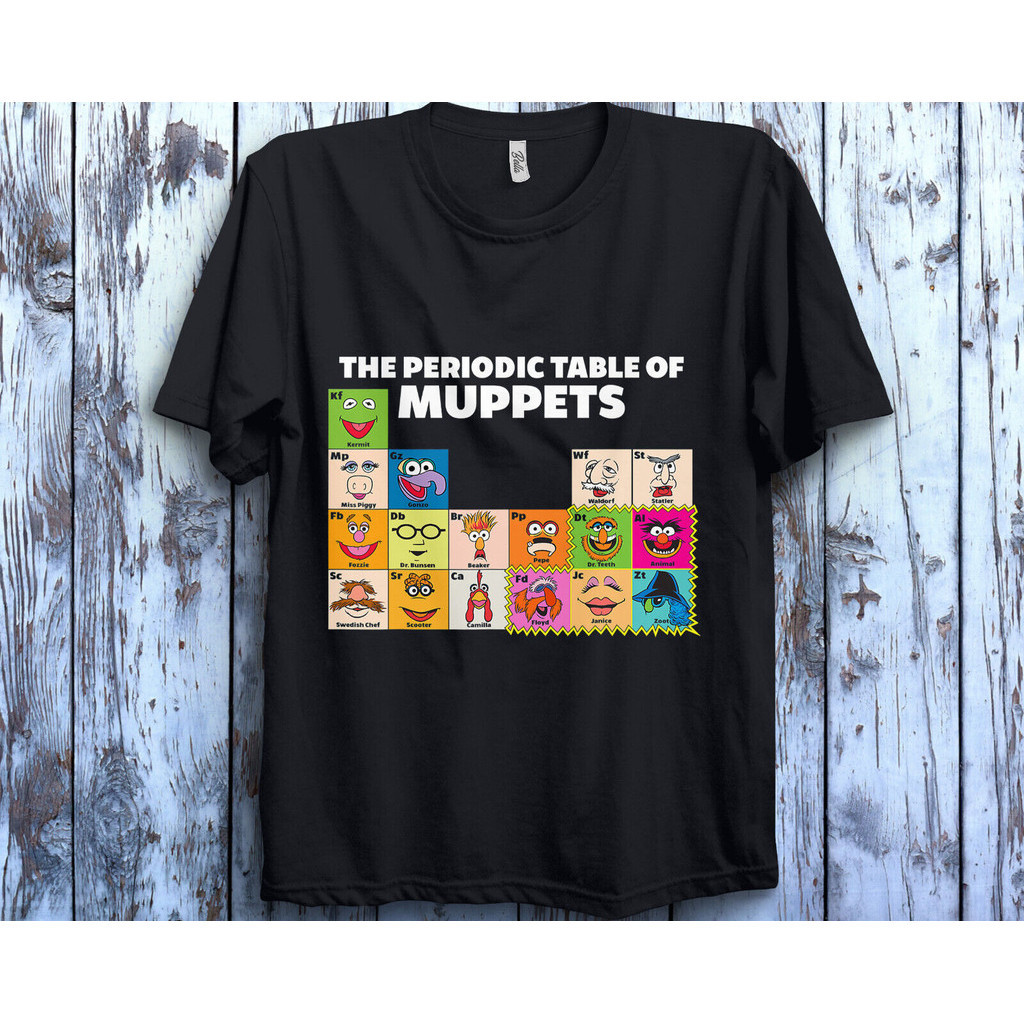The Muppets Periodic Table Of The Muppets เสื้อยืด Unisex