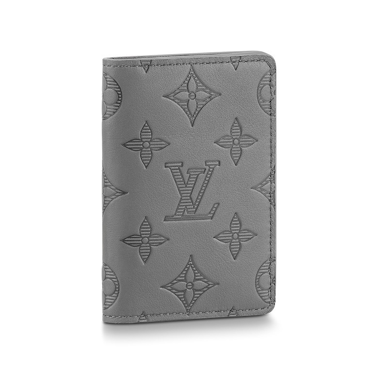 Louis Vuitton/Louis Vuitton Men's Wallet LV Modern Embossed Cowhide Short Folding Pocket M81382