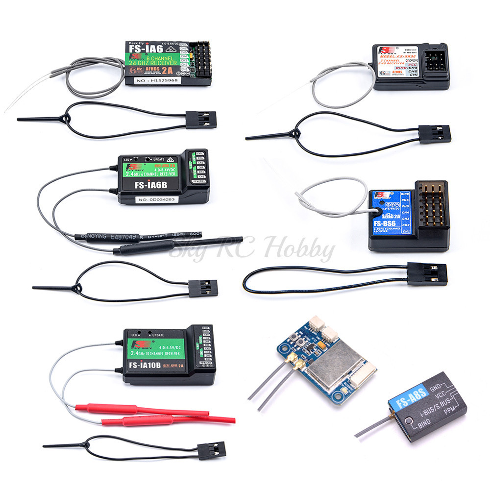 SK FS-iA6 FS-iA6B FS-iA10B FS-GR3E FS-X6B FS-BS6 FS-A8S Receiver for Flysky I6 I6X Remote Controller