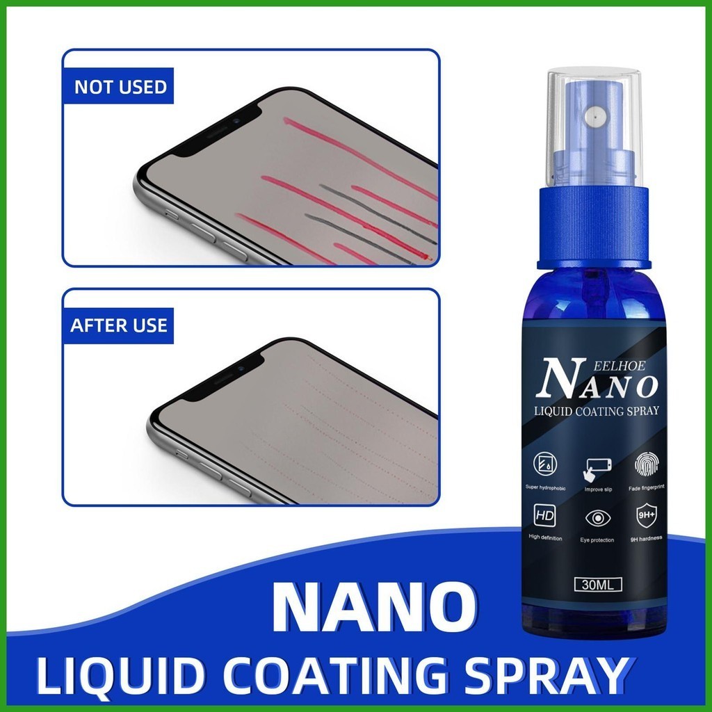 Liquid Screen Protector Hydrophobic Anti-Fingerprint Anti-Scratch Liquid Protector Oleophobic หน ้ าจอโทรศัพท ์ bytumth bytumth