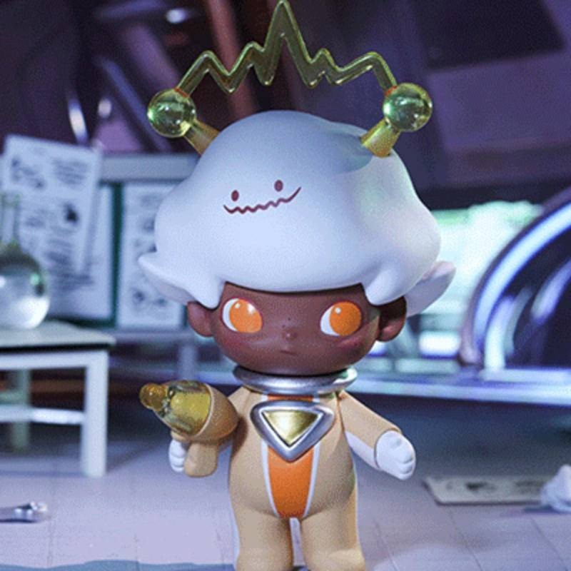 POPMART DIMOO Space Travel Series Mystery Box Figure-made ของขวัญเด็กเครื่องประดับน่ารักเล่นอินเทรนด์ - รูปที่ 5
