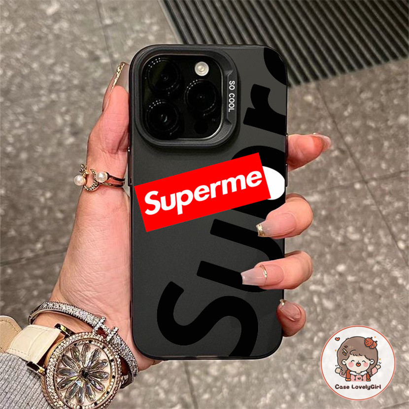 ส่งจากไทย แฟชั่นมินิมอลระดับไฮเอนด์ เคส IPhone 15 11 13 14 16Pro Max XR พสัส13 12 Pro 7 8 Plus SE X Xs Max Hard Case