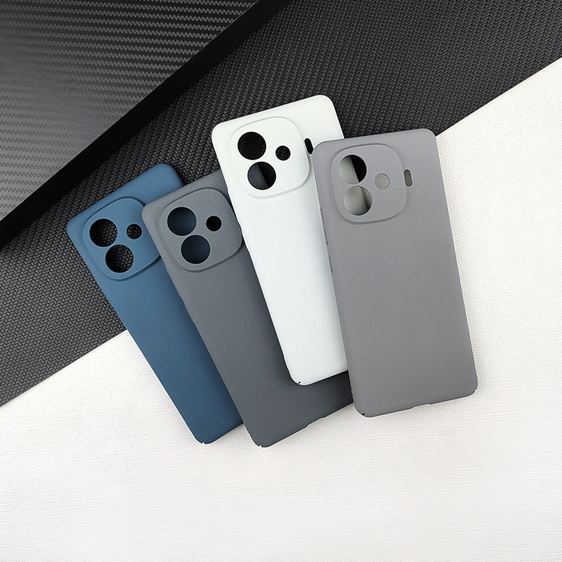 Ultra Thin กันกระแทก Sandstone Matte เคสโทรศัพท์สําหรับ vivo iQOO Z9 iQOOZ9 Turbo Plus Turbo + Y200 