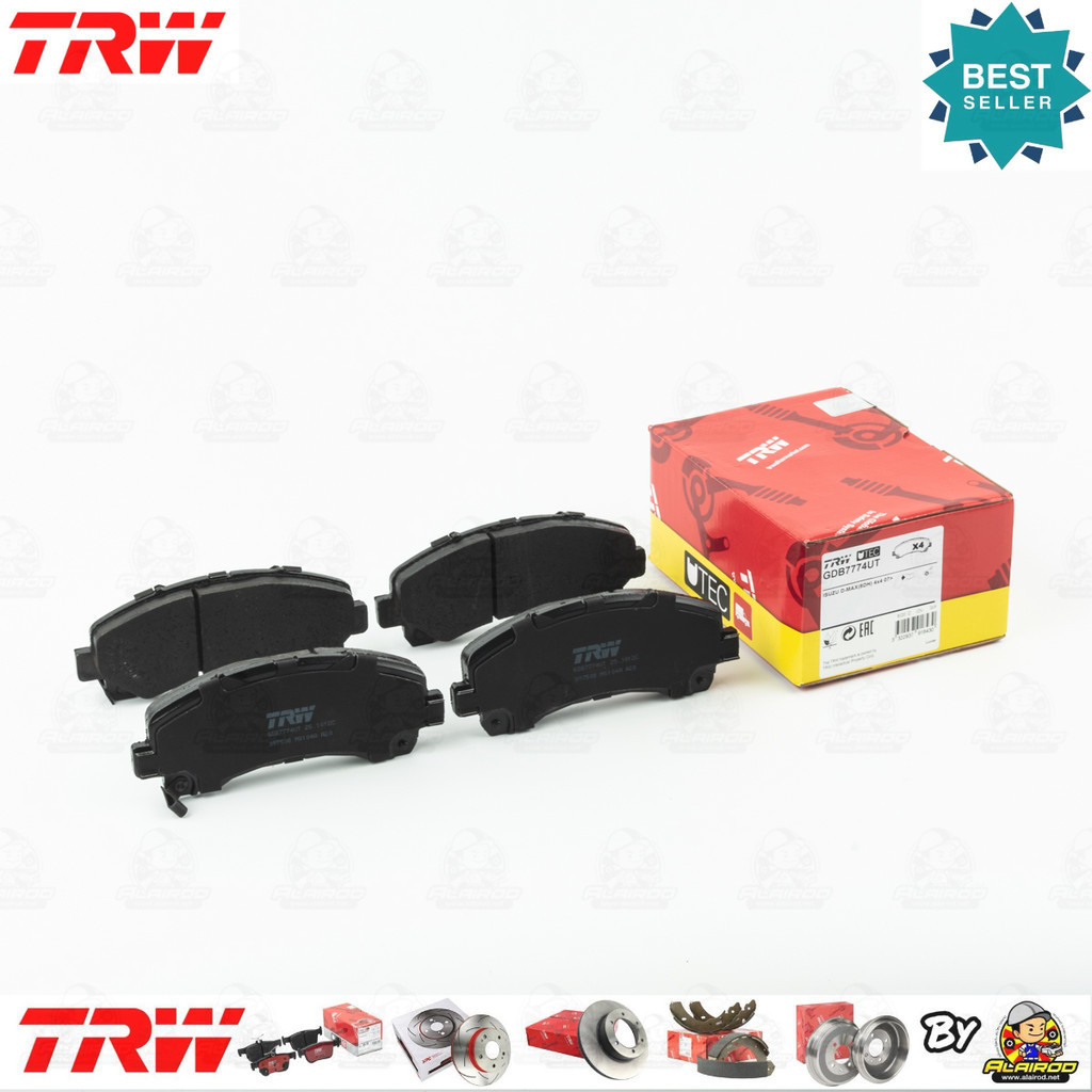TRW ผ้าเบรคหน้า Chevrolet Colorado 2WD,4WD,HiCountry DURAMAX ปี 2012-2017 TRW GDB7774UT