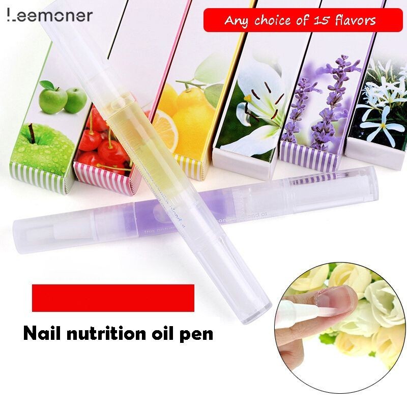 【Lemon】O.P.I. ออยล์บำรุงเล็บแบบปากกา กลิ่นดอกไม้ ไม้น้ำมันบำรุงเล็บ เครื่องมือในการทําเล็บ-LN