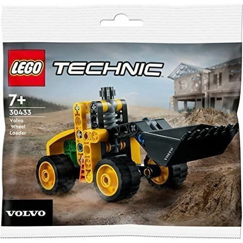 Lego Technic Volvo Wheel Loader Polybag Set 30433 (กระเป๋า)