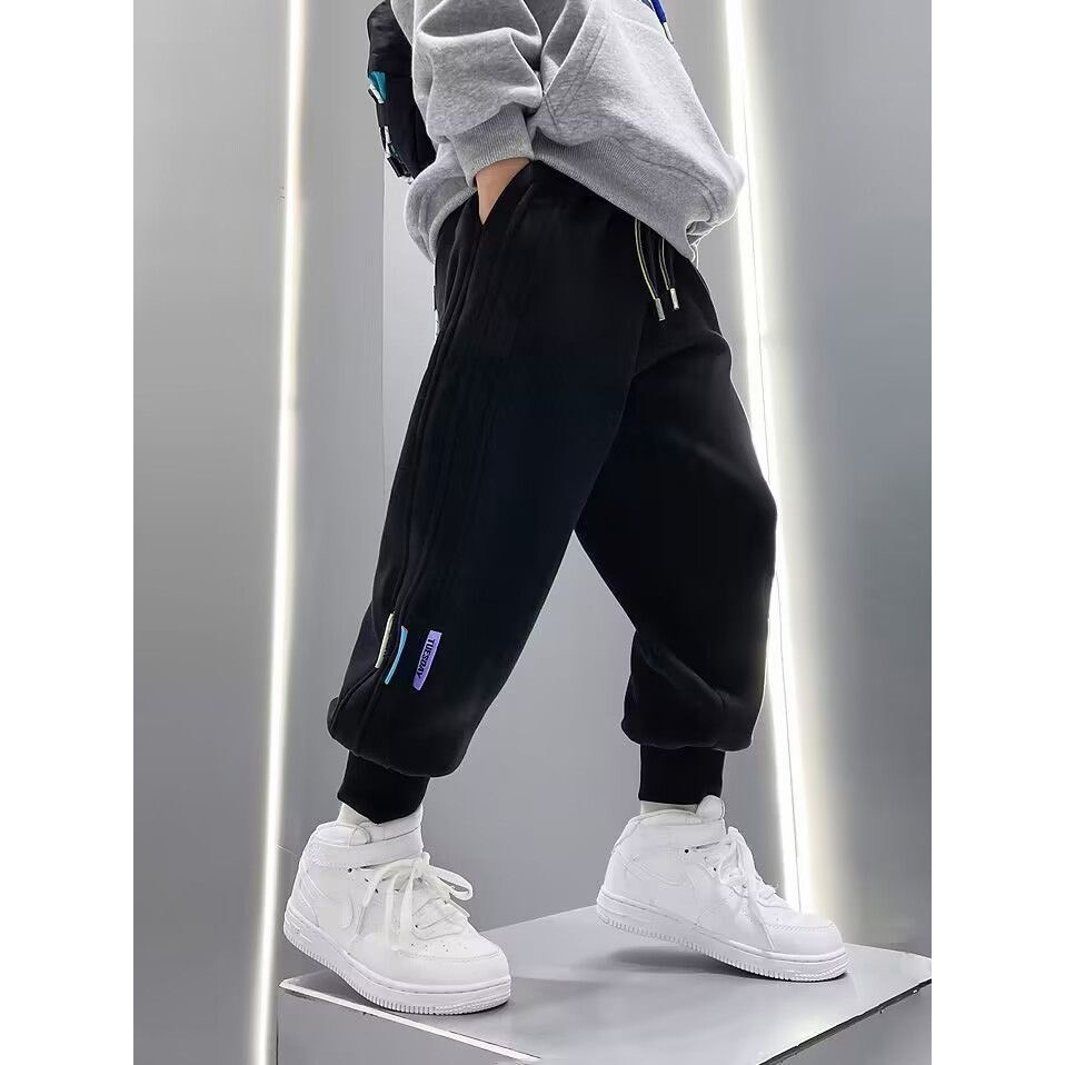 Tommy พร้อมส่งจากไทย กางเกงเด็กชาย กางเกงขายาว ผ้าวอมดี ใส่สบาย ราคาส่ง แบบใหม่