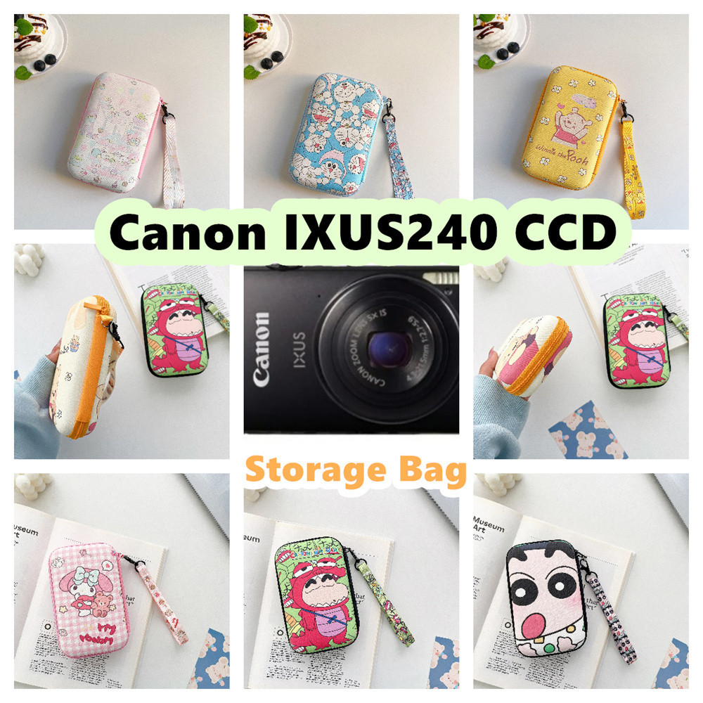 imamura สําหรับ Canon IXUS240 CCD กระเป๋าเก็บกล้อง 10x16.2 ซม.ขนาดน่ารักการ์ตูนกันน้ํา Anti drop กระ