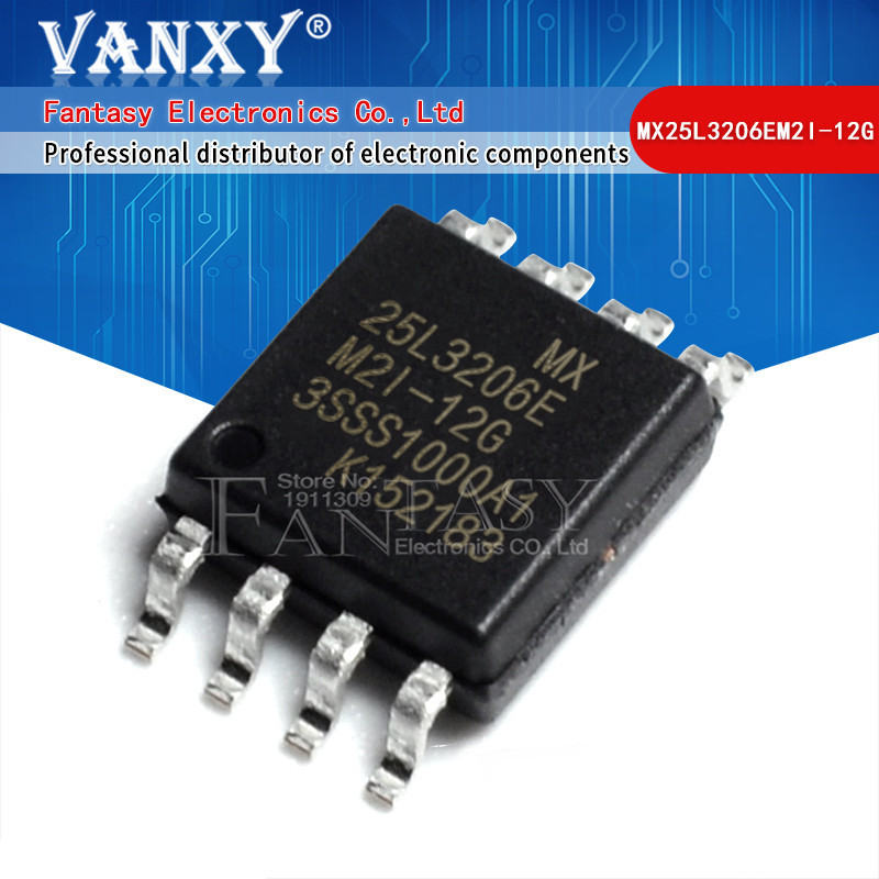 5pcs MX25L3206EM2I-12G MX25L12873FM2I-10G SOP-8 SOP MX25L3205DM2I-12G MX25L6445EM2I-10G MX25L12X2I-3