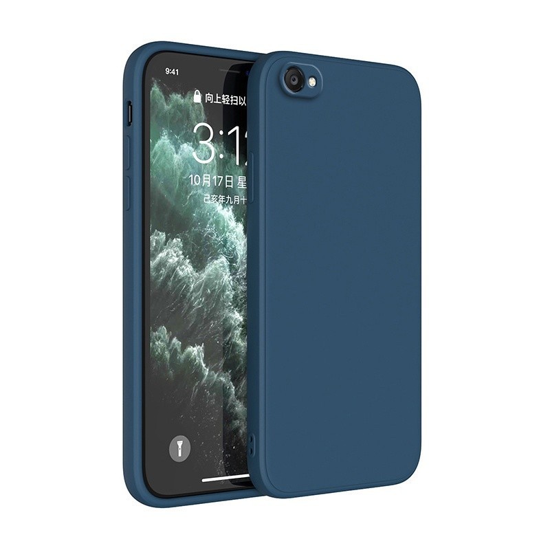 เหมาะสําหรับ 6 6G 6S 7 7G 8 Plus X XS Max 11 12 Pro Max 12mini se2020 Candy ซิลิโคน Ultra Thin Matte Soft Cover