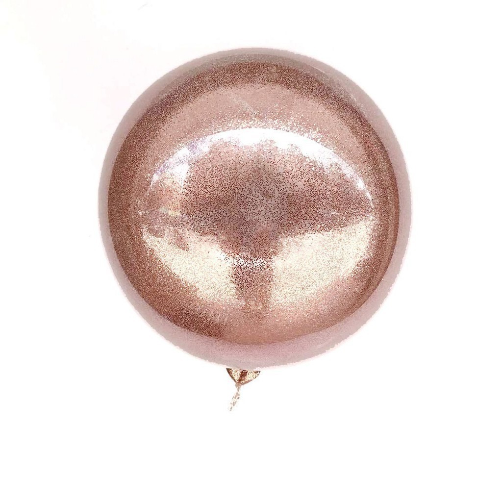 ลูกโป่งใส BoBo มีกลิตเตอร์  ขนาด 24นิ้ว (1ใบ)