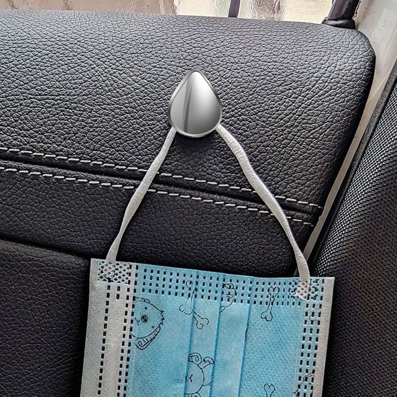 MG รถ Mini Hook Self-กาวรถเบาะหลัง Hook Organizer สําหรับสาย USB เก็บหูฟัง Key Self กาว Wall Hook สําหรับ MG HS ZS EP MG5 MG3 MG4 EV 3 4 5 6 VS HEV Extender Maxus 9 ราคา ถูกที่สุด ดีลบีเคเค แกลเลอรีภาพที่ 8