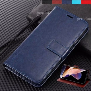 สําหรับ Redmi 9 กรณีพลิกกระเป ๋ าสตางค ์ หนัง PU ปกหลัง Xiaomi Redmi 9 Redmi9 เคสโทรศัพท ์
