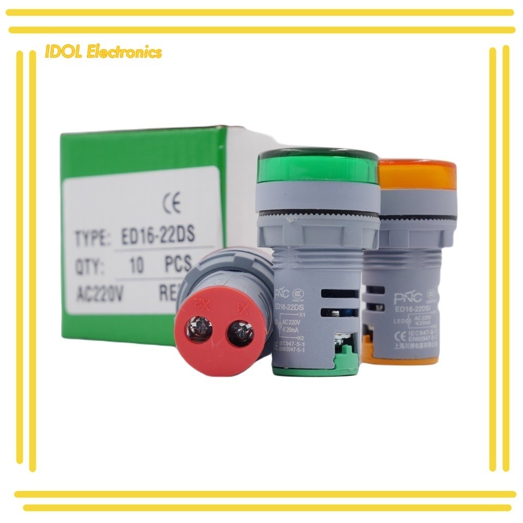 ราคาถูก ED16-22DS แลมป์ LED  22MM สว่างมากกกกกก!!