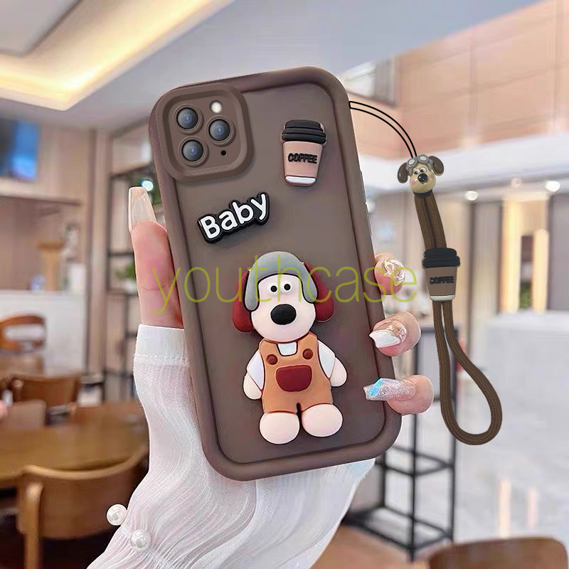 เคส iphone 11 pro max 11 pro 3d Headmaster สุนัขเคสโทรศัพท์สําหรับ iphone 11 pro กรณี iphone 11 pro max กรณีน่ารัก