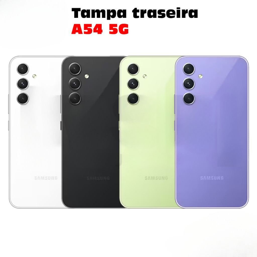 ฝาหลังเลนส์กล้องกระจกสําหรับ Samsung A54 5G ฝาหลังรุ่ ( Back Cover ）+เลนส์กล้อง