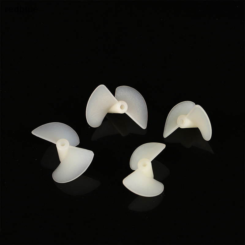 ใหม่ 1 คู่ D22 มม./26 มม.CW/CCW ไฟฟ้าไนลอน Prop สกรู DIY สีขาว 2 Leaf ใบพัดสําหรับ Rc เรือรุ่น 2 มม.เพลาร้อน