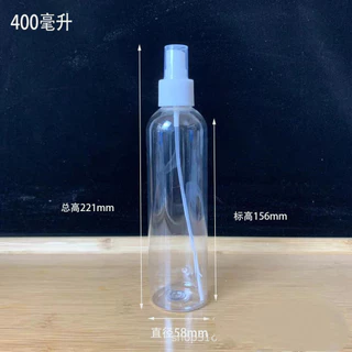 150/200/300/500ml ml ขวดสเปรย์ใสแอลกอฮอล์หม้อสเปรย์หมอกละเอียดสัตว์เลี้ยงขวดพลาสติกย่อย