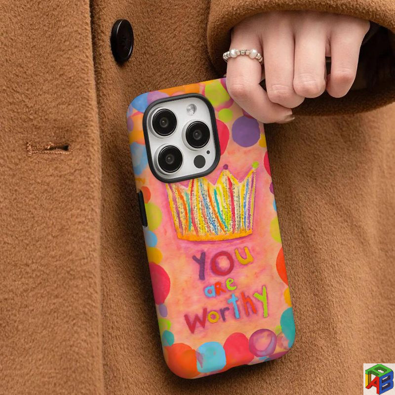 มงกุฎที่สวยงามสําหรับ Iphone11promax 15/16promax เคสโทรศัพท์ 14plus Apple 12 13pro Xsmax 7/8Plus ซิลิโคนอ่อนนุ่มฝาครอบฟิล์มแข็ง