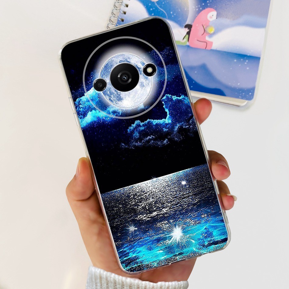 Xiaomi Redmi A3 2024 แฟชั่นมังกรโลหะสไตล์รูปแบบปลอก RedmiA3 4G ซิลิโคนนุ่ม TPU เคสโทรศัพท์ - รูปที่ 4