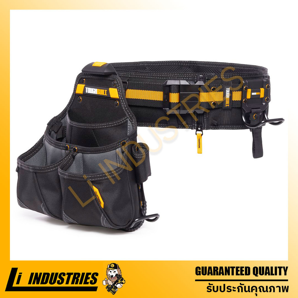 TOUGHBUILT Cliptech ชุดเครื่องมือเข็มขัด Pro Framer 3 ชิ้น TB-CT-102-3P