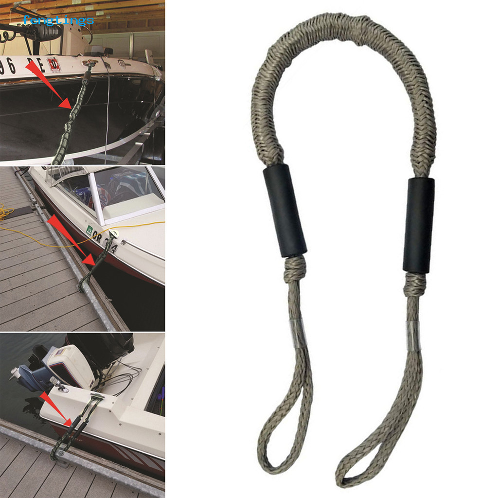 Fengtings Bungee Dock Line Boat Accessories Elastic Mooring เชือกเรือ Dock Line เรือ Shock ดูดซับ Do