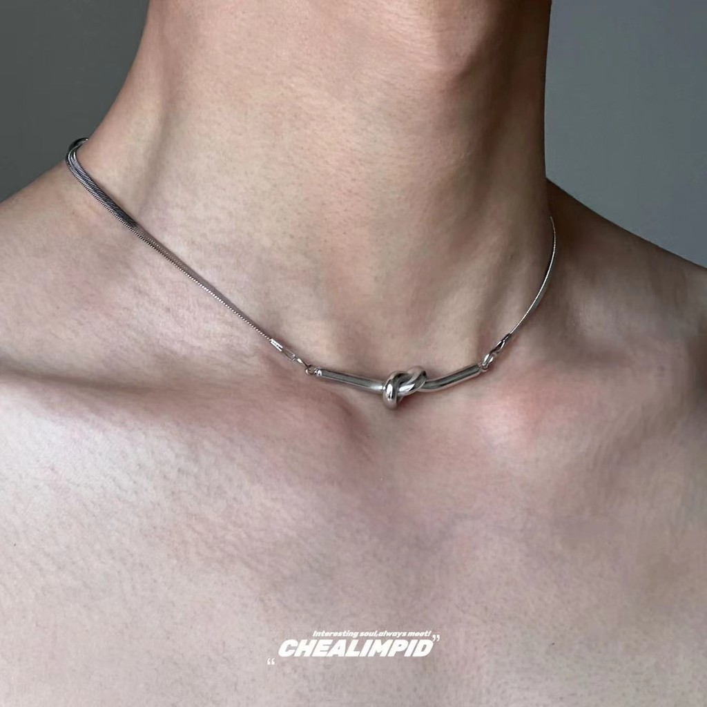 Titanium Steel Snake Bone Necklace - สไตล์ฮิปฮอปเทรนด์ใหม่ไม่ซีดจาง