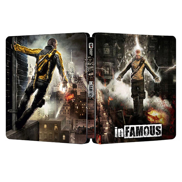 INFAMOUS + INFAMOUS 2 | หนังสือเหล็ก PS4/PS5 | ONi Fantasy Box(เฉพาะSteelbook ไม่มีแผ่น g)