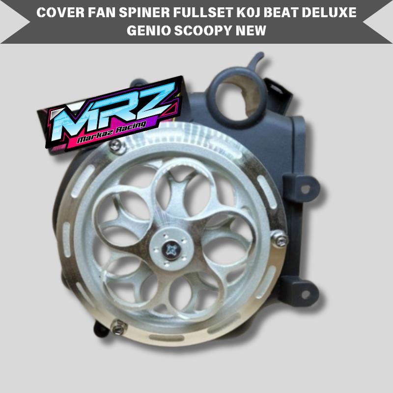 ฝาครอบพัดลม SPINNER FULLSET K0J BEAT DELUXE GENIO SCOOPY ใหม่ 2020-2023 PNP JUST INSTALL รถจักรยานยน