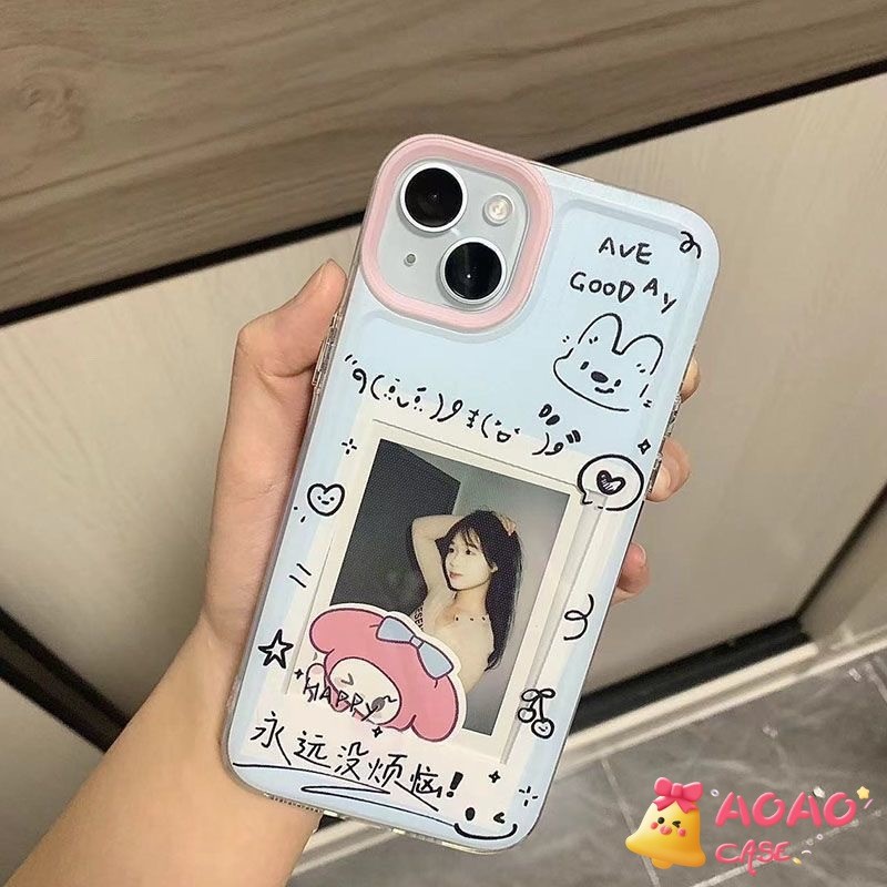 เคส Samsung A14 A05S A05 A12 A06 A15 A13 A03 A04 A23 A51 A50 A53 A33 A54 A34 A24 A32 A20 A04 A30 กรอบรูปลูกสุนัขน่ารัก - รูปที่ 3