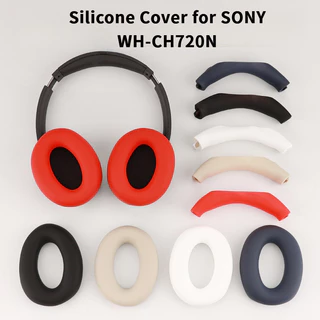 เหมาะสําหรับ Sony WH-CH720N หูฟังป้องกันกรณีกรอบฝาครอบแถบคาดศีรษะแผ่นรองหูฟังซิลิโคน