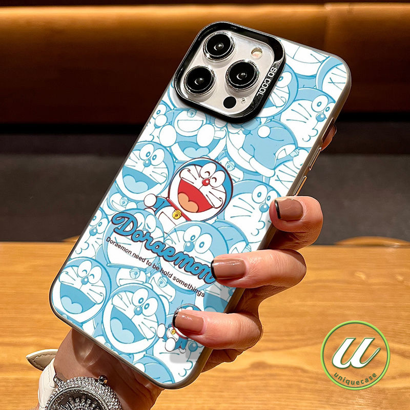 การ์ตูนเต็มจอน่ารักโดราเอมอน เคส Samsung A55 A05s A15 A24 A12 A02s A34 A30s A54 A53 A11 A32 A03 A14 A05 A13 A03s A30