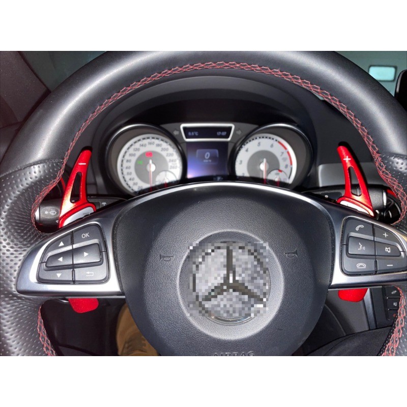 คู่พวงมาลัย Paddle Shifter Shift Paddle Extension อลูมิเนียมสําหรับ Mercedes Benz ABCE GLE Class W176 W205 W246 C117 W218 ราคา ถูกที่สุด ดีลบีเคเค แกลเลอรีภาพที่ 5