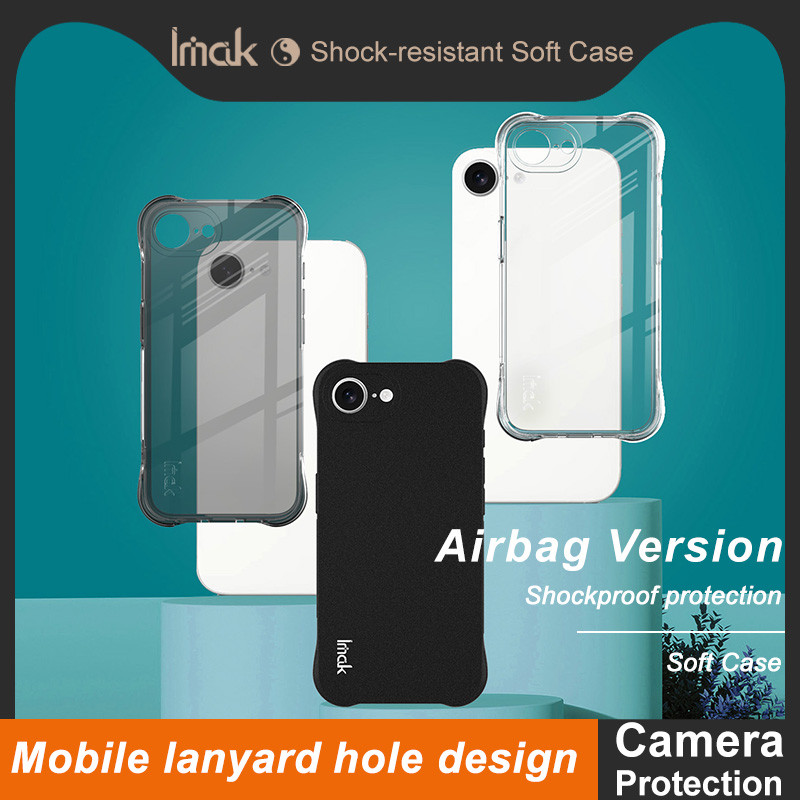เคส iPhone 16e IMAK ปกอ่อนกันกระแทกสําหรับ iPhone 16e 2025