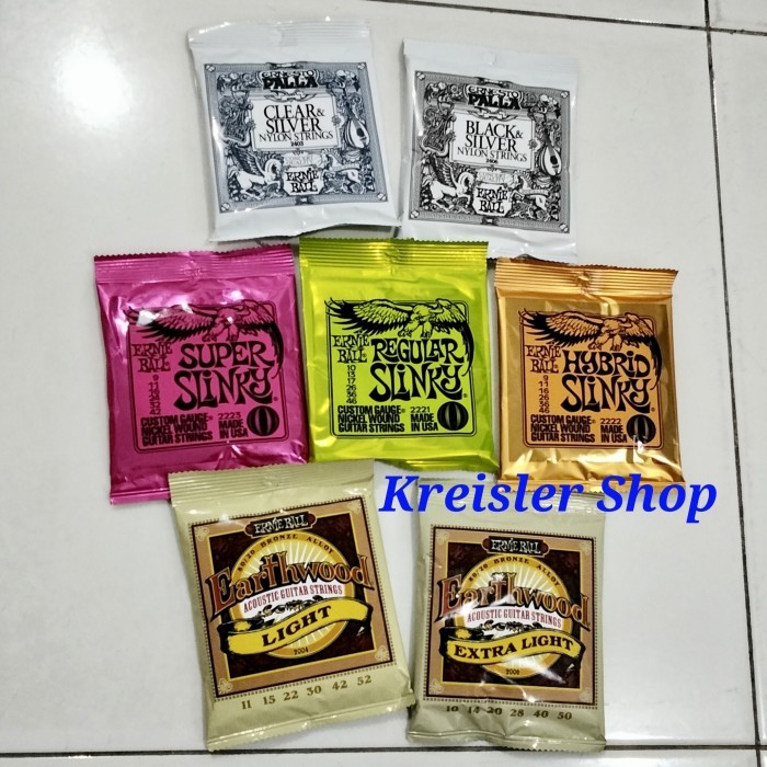 Ernie Ball Acoustic Electric Classic Nylon Guitar Strings