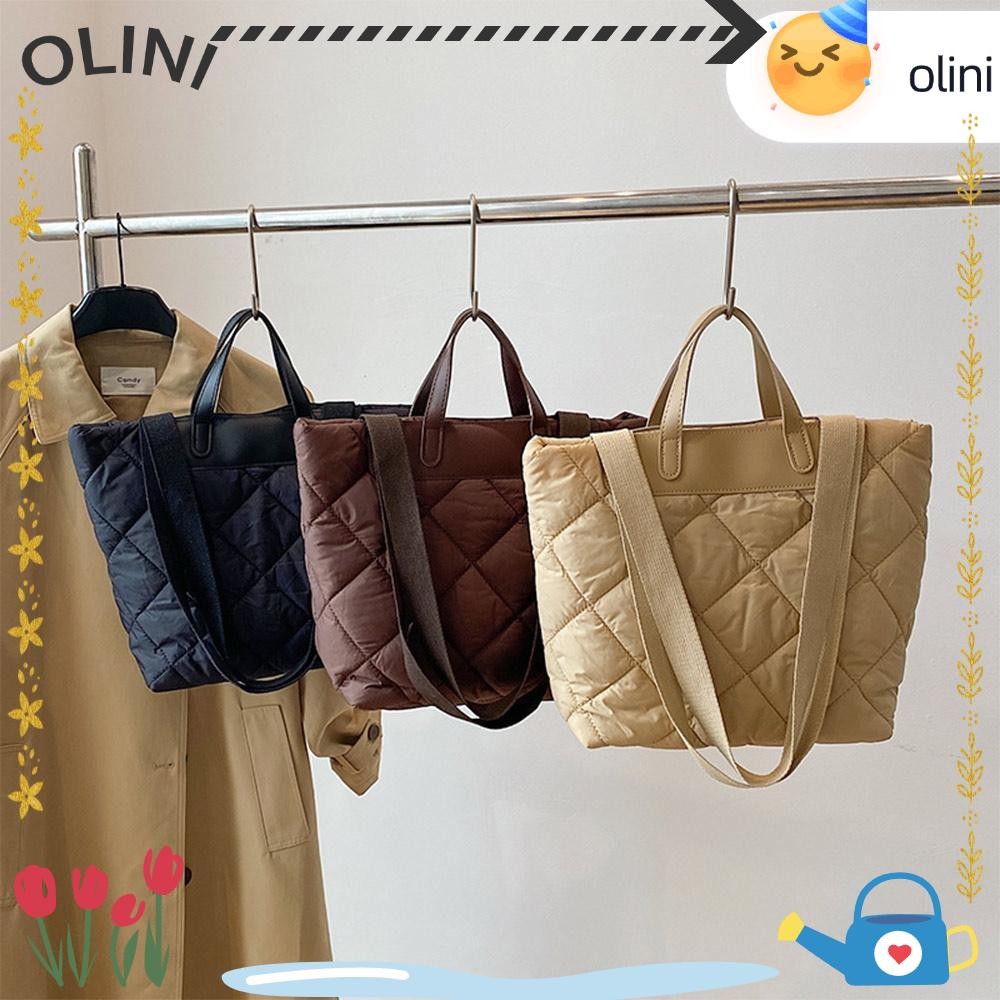Olini กระเป๋าโท้ตปักเป้า, กระเป๋าโท้ทแบบซิปความจุขนาดใหญ่, กระเป๋าใต้วงแขนควิลท์หรูหราสําหรับผู้หญิง