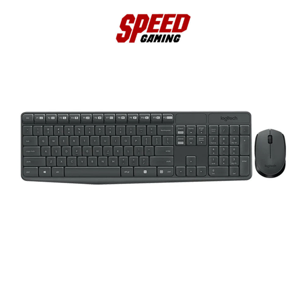 LOGITECH MK235 (MK235) WIRELESS KEYBOARD AND MOUSE COMBO (คีย์บอรค์ดและเม้าส์ไร้สาย) | By Speed Gami