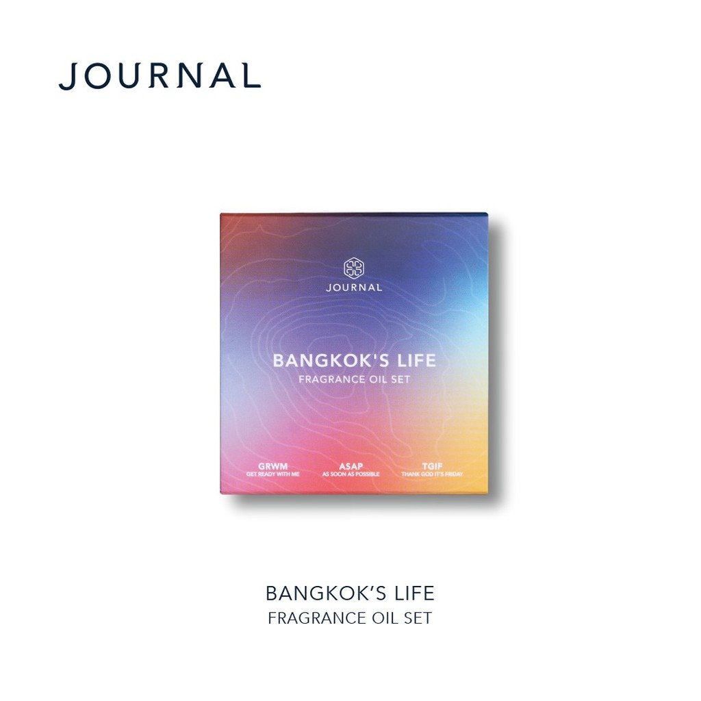 Journal Bangkok's Life Fragrance Oil Set