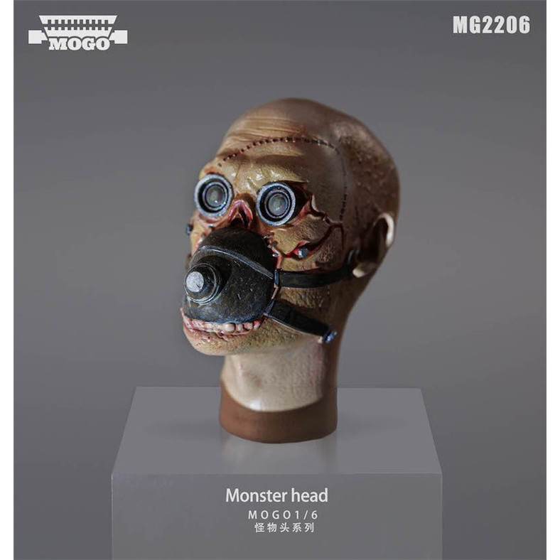 [ระดับไฮเอนด์] พร้อมส่ง MOGO Studio 1/6 Strange Shape Series Sixth MG2206 Soldier Head Sculpture