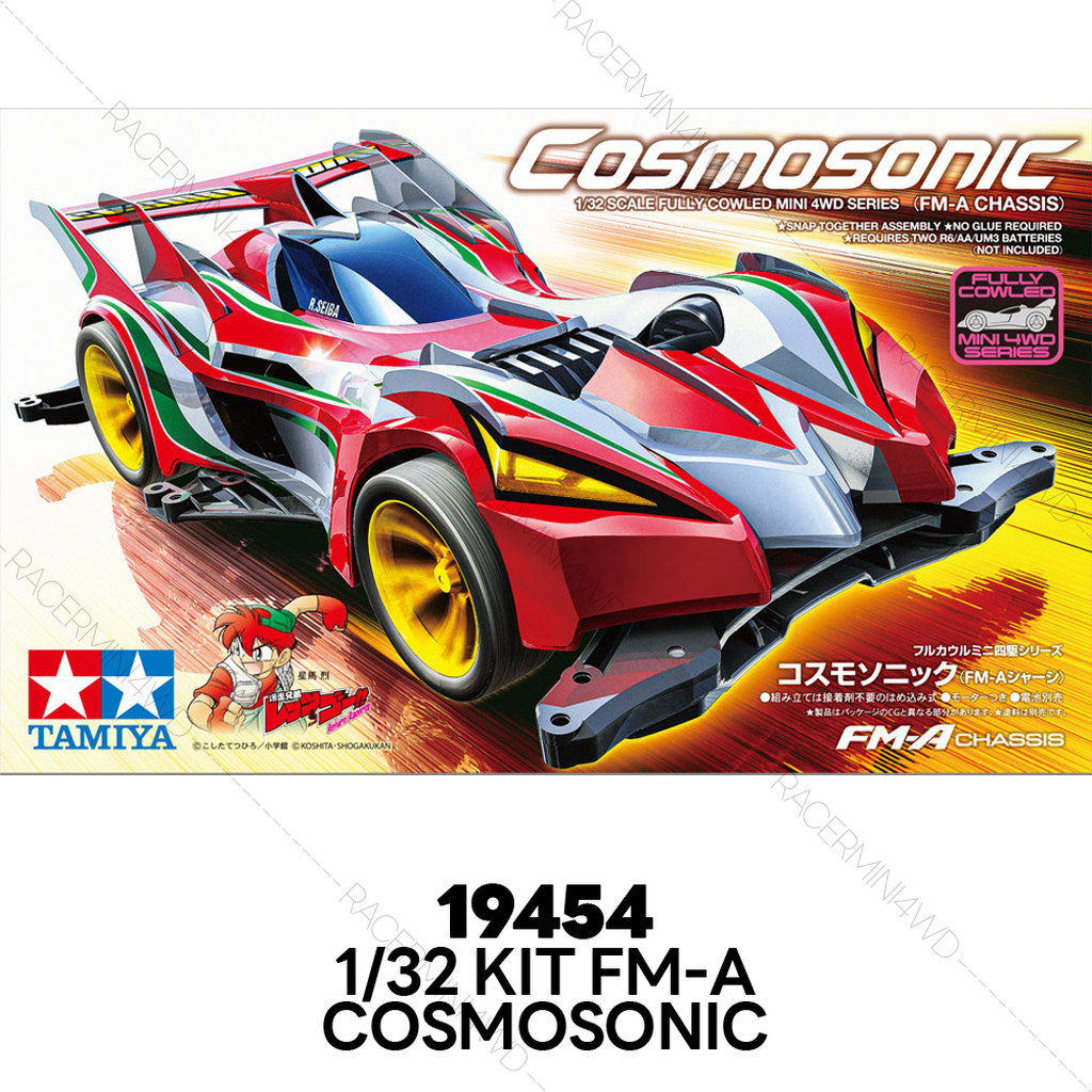 TAMIYA 19454 Mini 4WD Cosmosonic (FM-A Chassis)