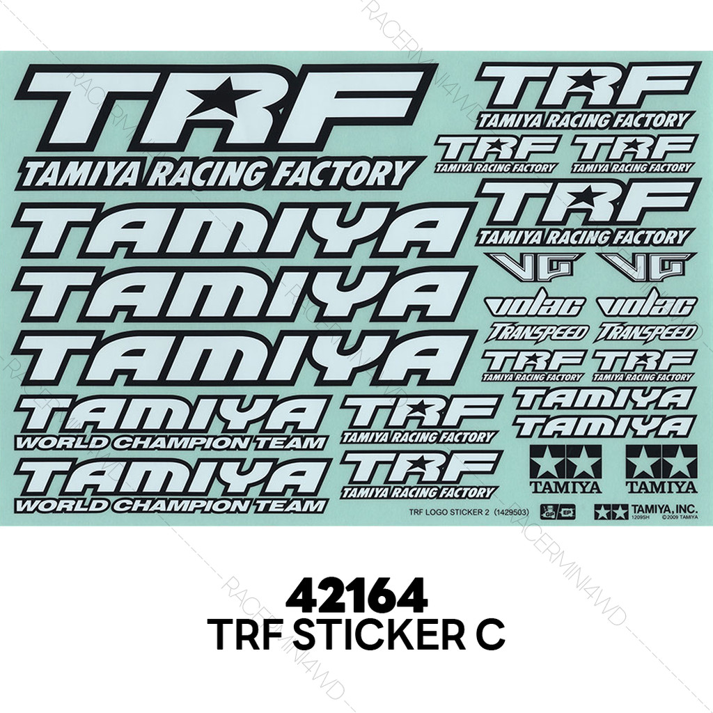 TAMIYA 42164 TRF Sticker C