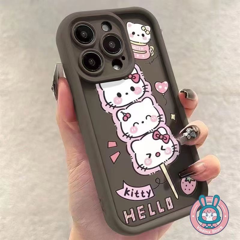 น่ารัก Hello Kitty นุ่มสําหรับ OPPO Reno 7 7Z 6 6Z 5 Pro