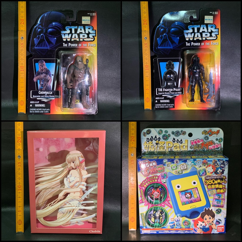 🇯🇵ของเล่นนของสะสม ญี่ปุ่นมือสอง แท้💯 สอบถามสต็อคก่อนสั่ง❗️Yokai Pad, Chobits Chi Paper, Star Wars