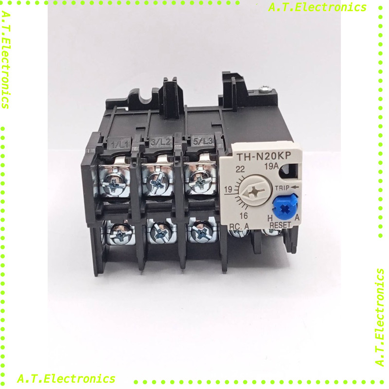 พร้อมส่ง! โอเวอร์โหลด THERMAL OVERLOAD RELAY TH-N20KP 19aกลาง 16-22a