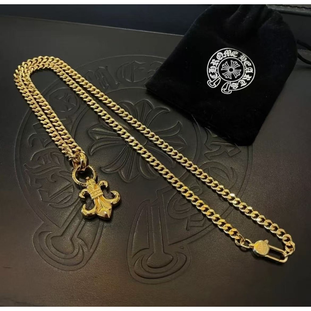 สร้อยคอข้าง Chrome Hearts Classic Gold